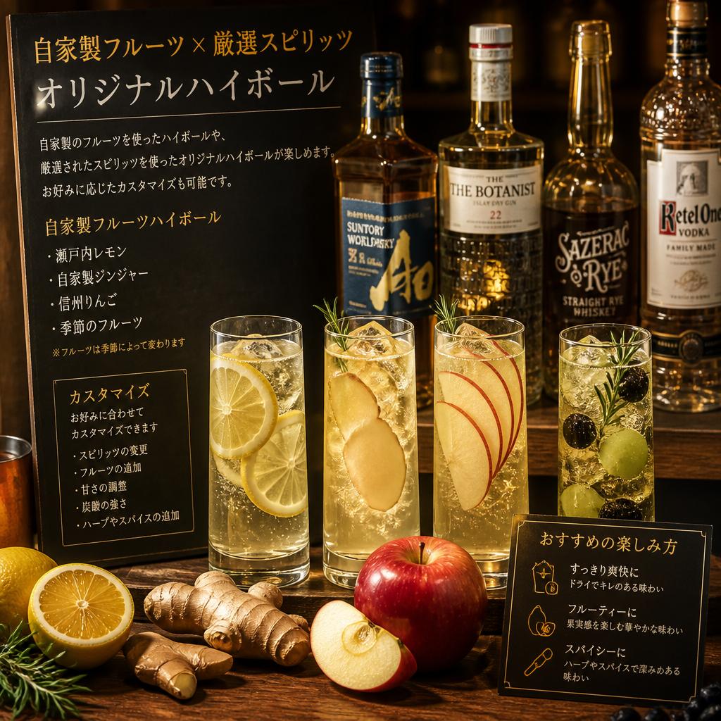 多彩なハイボールの魅力